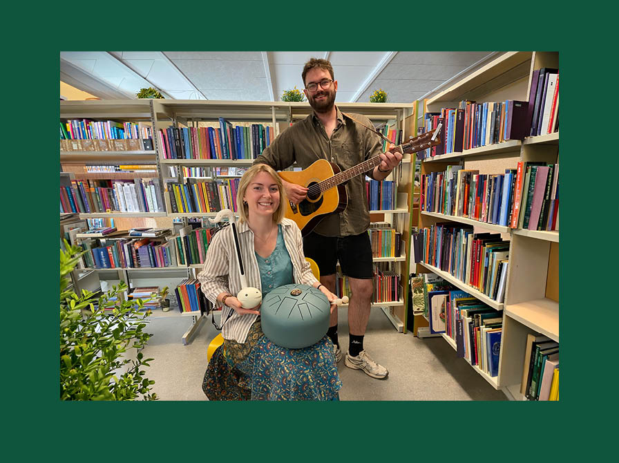 Bibliotekskoncert på Skørping Bibliotek