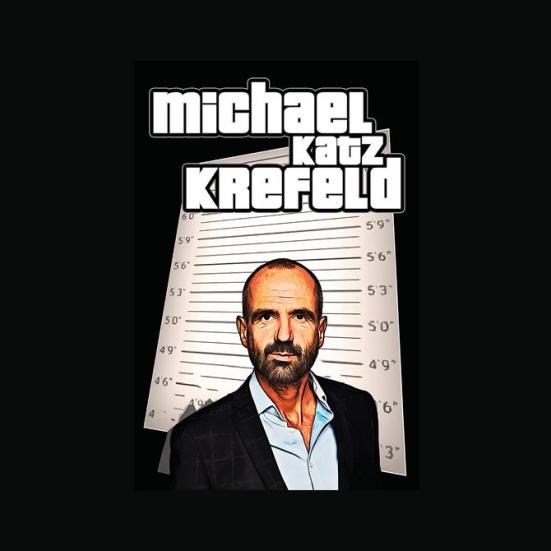 Cartoon-manipuleret foto af Michael Katz Krefeld. Originalfoto lånt fra Bogmarkedet.dk