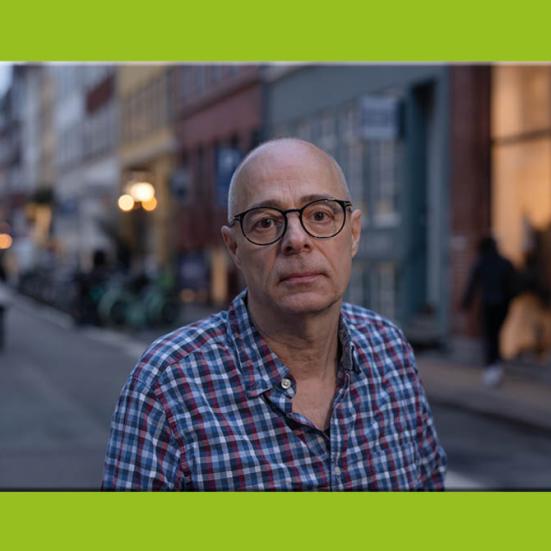 Portræt af Niels Frank fra Forfatterweb.dk