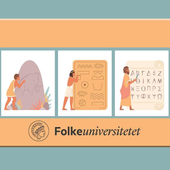 Foto: Colourbox.dk og logo fra Folkeuniversitetet