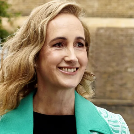 Portræt af Sophie Kinsella fra BBC. Fotograf: Sarah Cresswell