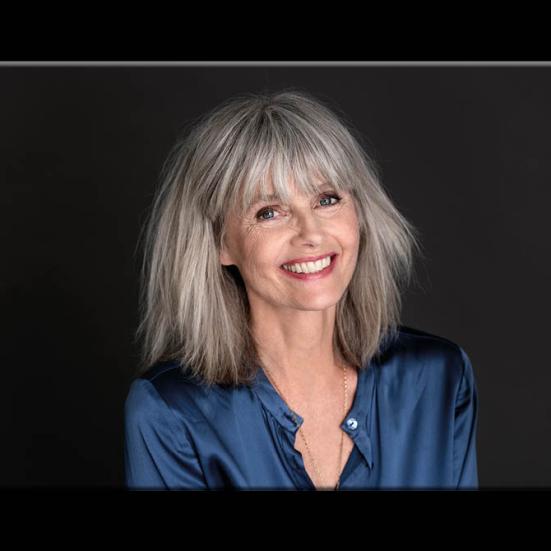 Portræt af Elsebeth Egholm. Fotograf Les Kaner