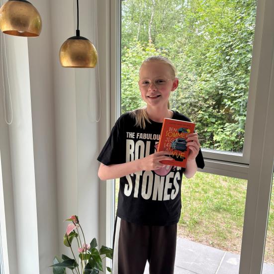 Her ses Freja med "Den sommer jeg lærte at lyve". 