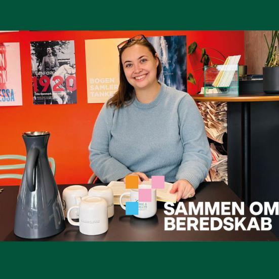 Portræt af læseguide Regitze 