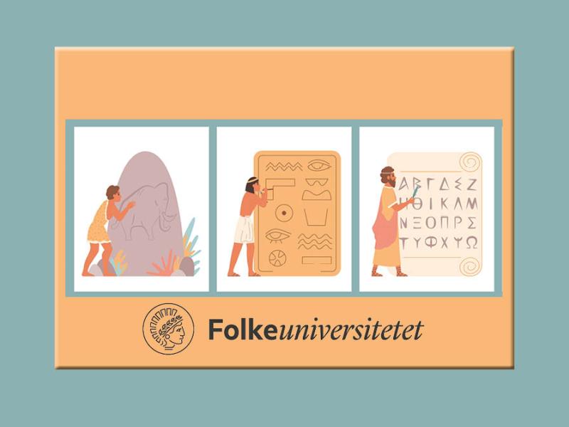 Foto: Colourbox.dk og logo fra Folkeuniversitetet