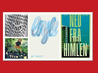 Forsiderne på de fire vindere 