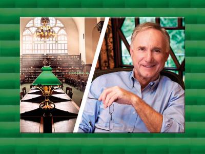 Foto af Dan Brown. Credit: Det Kongelige Bibliotek