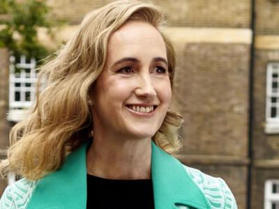 Portræt af Sophie Kinsella fra BBC. Fotograf: Sarah Cresswell