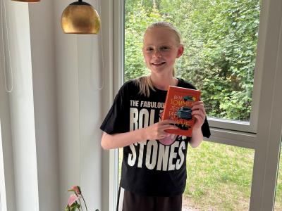 Her ses Freja med "Den sommer jeg lærte at lyve". 