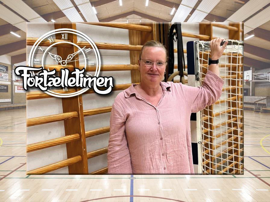 Portræt af Pia Leth i Skørping Idrætshal