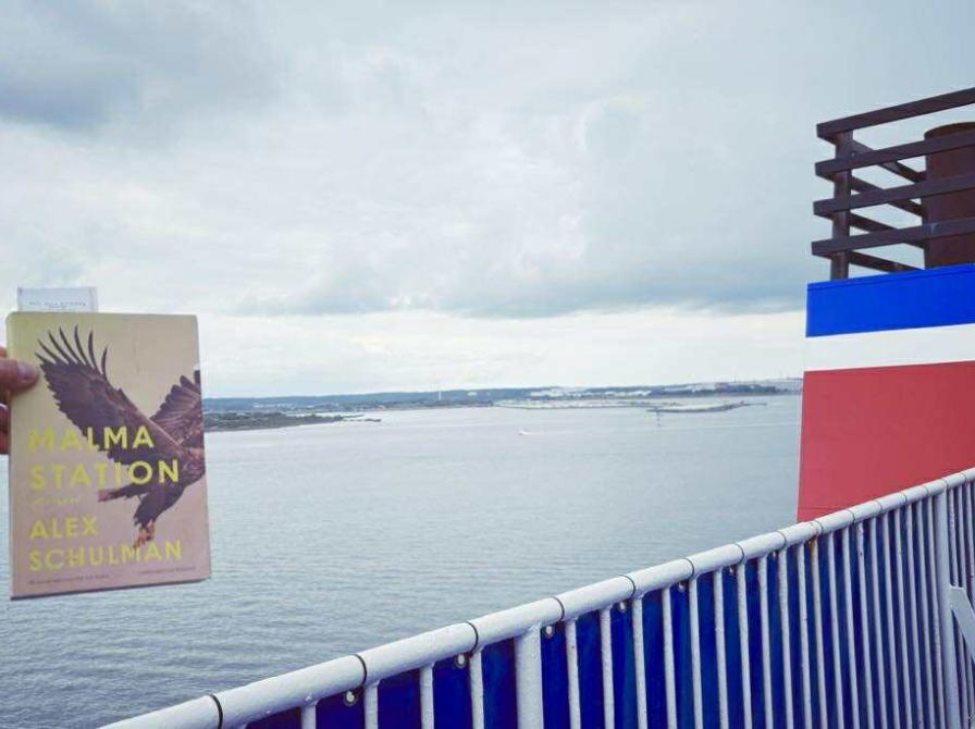 Privatfoto: "Malma Station" på vej hjem fra Sverige med Stena Line