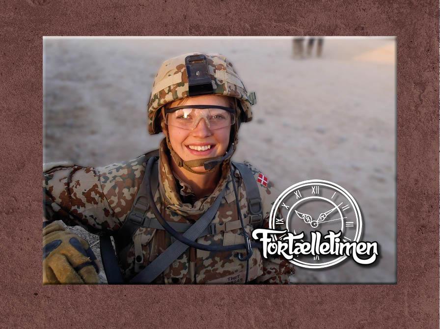 Portræt af Thit Gaarskjær i uniform 