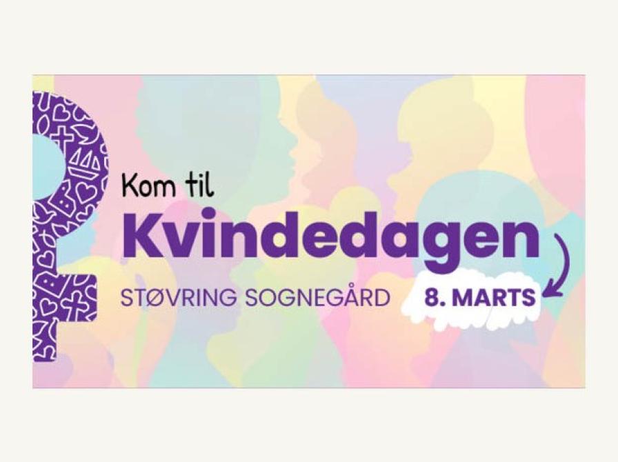 Kvindedagen Støvring Sognegård - logo