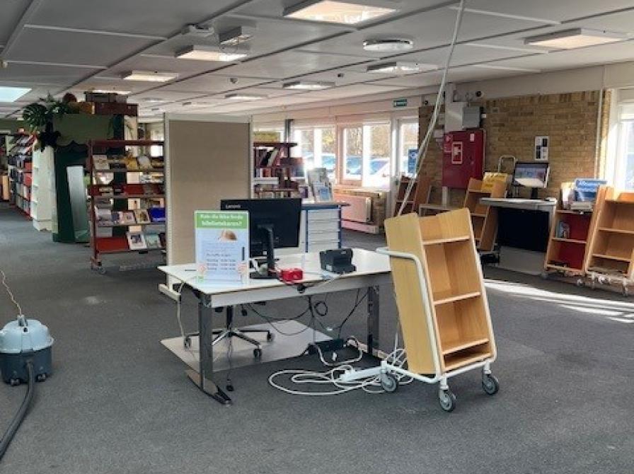 Terndrup Bibliotek - skranke